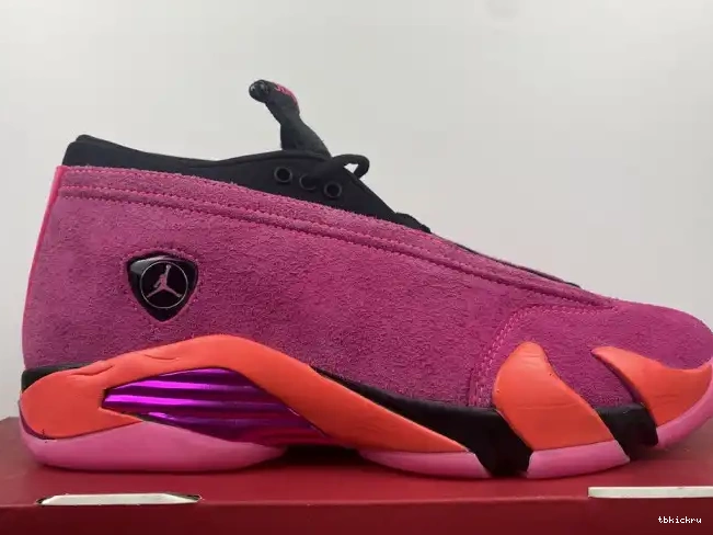 Cheap TBkick Jordan Retro DH4121-600 (W) 14 Pink Shocking Low 0326